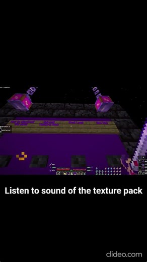 Minecraft Purple Theme PVP Texture Pack