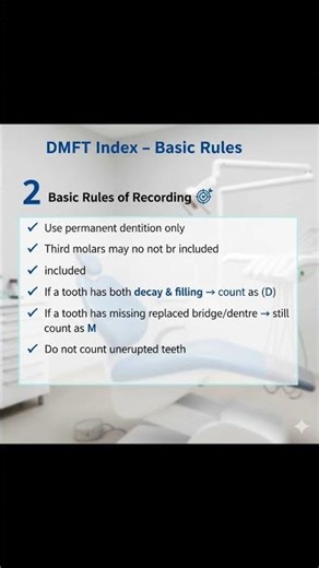 How to Record DMFT ? #dmft #dentistry #publichealth #oralcare