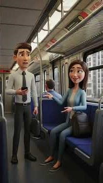 Learn English I Missed My Train Stop! Real Chicago Metra Conversation #englishconversation #english