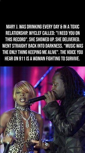 Wyclef Called Mary J. Blige During Her Darkest Years — And "911" Was Born 👀💔🔥