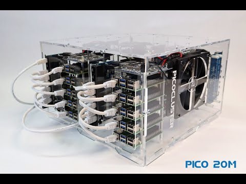 PicoCluster Raspberry PI 5 20T Cluster
