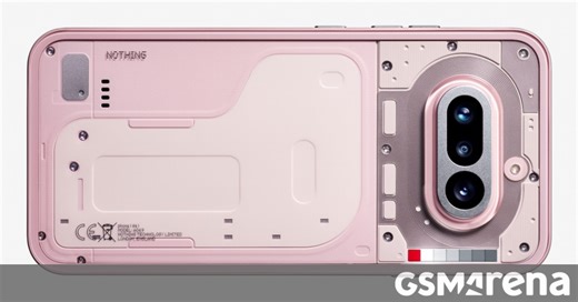 Meet the pink Nothing Phone (4a)