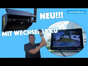 Solar - Rear view camera with continuous image and dashcam function without drilling | New with r...