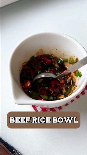 How to Make BEEF RICE BOWL: Easy & Delicious Recipe!