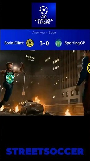 Bodø/Glimt 3-0 Sporting Lissabon | UCL 25/26 Round of 16 | First Leg #memes #reels #bodoglimt