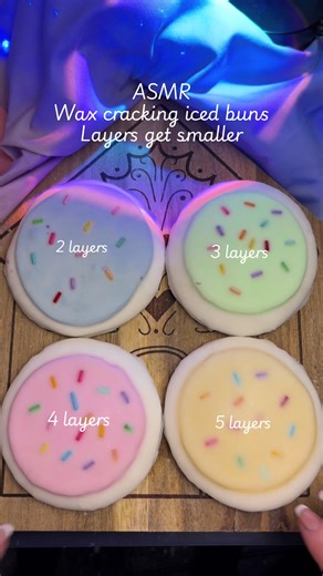 Reverse order for once!🧁 #waxcrackingasmr #asmrsounds #asmrrelax
