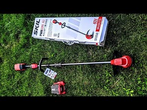 Review: Skil PWRcore 40 Brushless 40V 14" String Trimmer with Twist Load - Electric Weed Wacker Tool