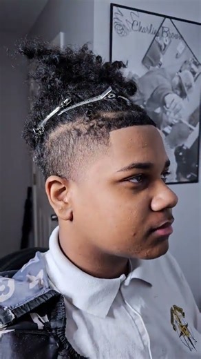 Clean Fade With a Sharp, Detailed Lineup