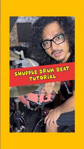 Shuffle drum beats tutorial || #shuffle #shufflebeats #drumlessons #drumlesson #drums #drummer #fyp