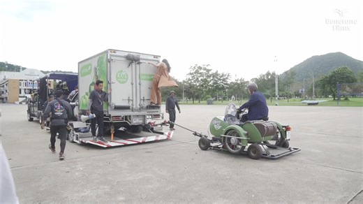 41 reactions | He's so cute  Fell asleep  No one can stop a sleepy person from being sleepy no matter where he are and what he's doing  (The truck hanging Behind The Scene) #CongratsMyEx #bbrightvc | Brightwin Mick Updates | Facebook