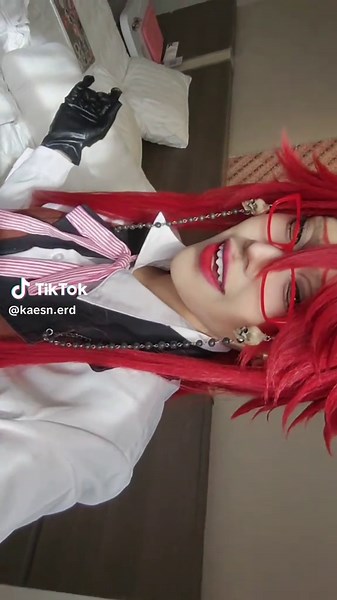 I miss making videos so much 😭😭 been so busy these days 😭😭😭 #grellsutcliff #grellsutcliffcosplay #kuroshisuji #blackbutler #cosplay