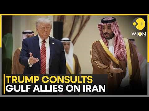 US-Iran War: Trump Discusses Military Options With Gulf Allies Amid Iran Tensions | WION