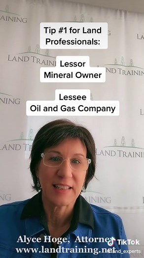 Tip #1 for Land Professionals: Understanding Lessor vs Lessee