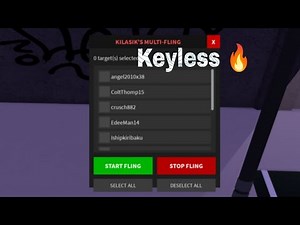 [ Fe ] Fling Script, Keyless - Fling All Player