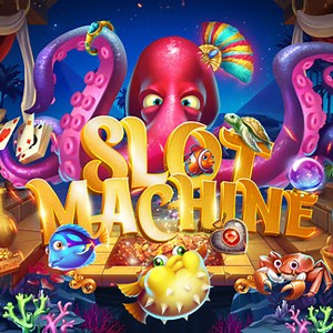 Slot game background | Octopus slot and Icons for a Slot Machine