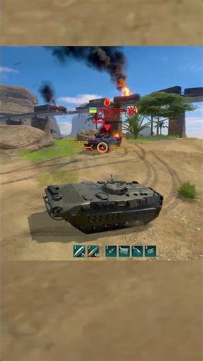 💥🔥 Tank Force: Modern Tanks Game in 4K – Enemy Tank Destroyed in 8 Shots 🚀⛰️🌿 #Shorts #Gaming #games