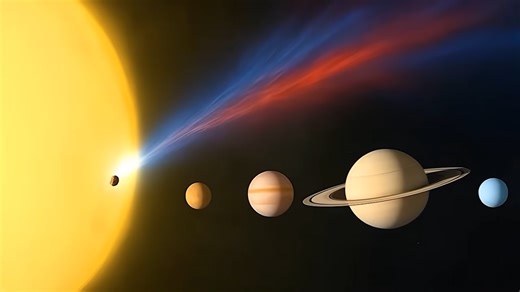 Something from beyond our solar system is breaking up near Earth