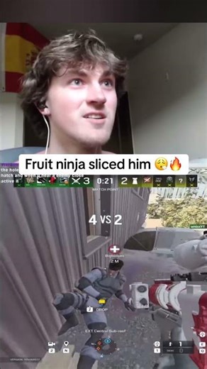 Fruit ninja 💔 #omixx #rainbowsixsiege #r6siege