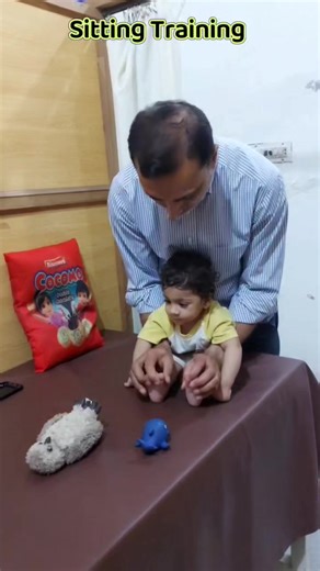 Cerebral Palsy Child Sitting Exercises at Home