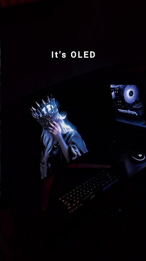 OLED monitor from Alienware 4K 240Hz (AW3225QF) #oled #pc