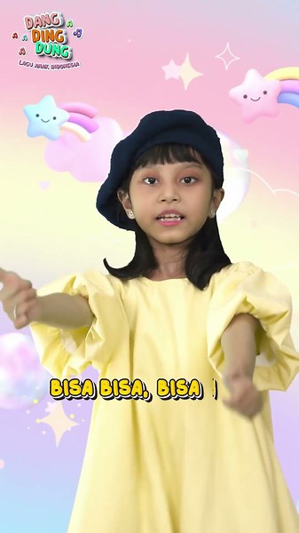 Indonesian Children's Song - We Can Do It | Dang Ding Dung #childrenssongs #wecandoit #shorts #ki...