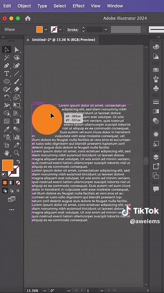 How to Wrap Text Around Objects in Adobe Illustrator