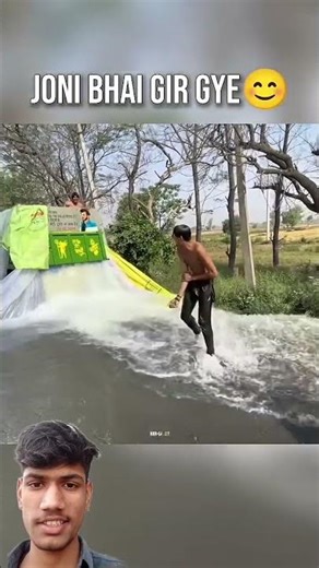 जॉनी भाई ट्राली में मस्ती कर रहे थे ट्रॉली से नीचे गिर😂😱 गए#shorts#gadgets" 112