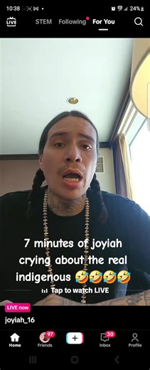 people won't accept the Indian was melanetted