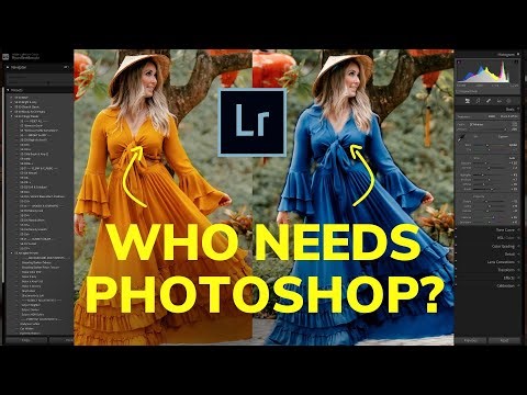 Change The Color Of ANYTHING In Lightroom! (Skip Photoshop)