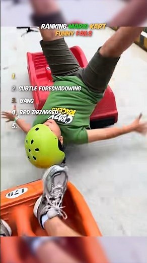 Top 5 Funniest Mario Kart Race Fails 🏎😂 #shorts