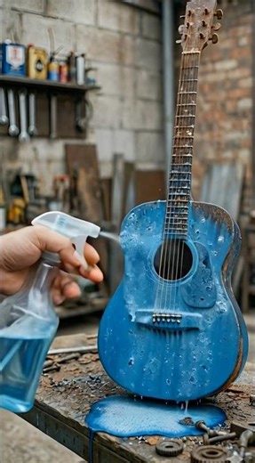 100% Rusted Iron Restored to Chrome Shine! 😱 | Satisfying Rust Removal #Shorts