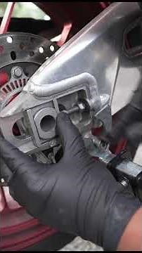 how to align a motorcycle rear wheel