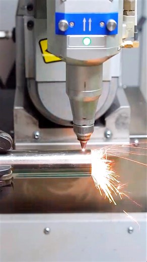 Beveling Laser Tube Cutting Machine for Rectangular Tube Beveling.#pipecutting #cncmachine