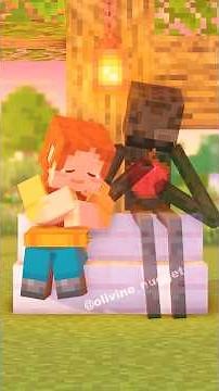 The Enderman and the Shelter Tree🌱 | Final Episode?💗Minecraft Animation