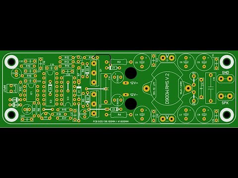 900w Amplifier | DIY Class D Audio Amplifier Circuit | PCB Layout