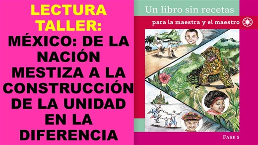Lectura taller: México: de la nación mestiza a la construcción de la unidad en la diferencia | Soy Docente: Evaluaciones y más