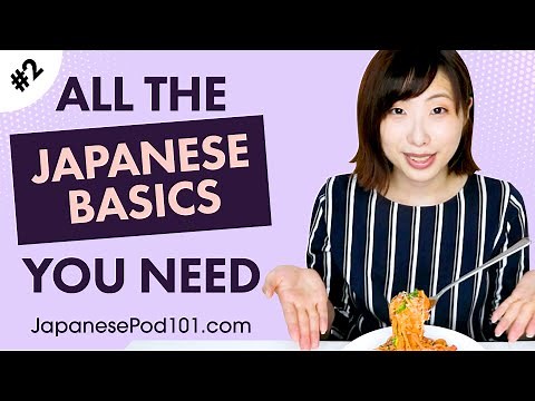 ALL the Basics You Need to Master Japanese #2