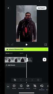 SMOOTH SLOW MOTION USING OPTICAL FLOW IN FILMORA MOBILE #filmora #videoediting #editing