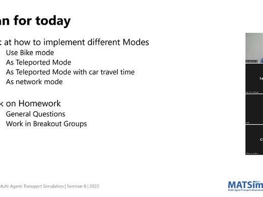 柏林工业大学 | MATsim课程 | Seminar 8