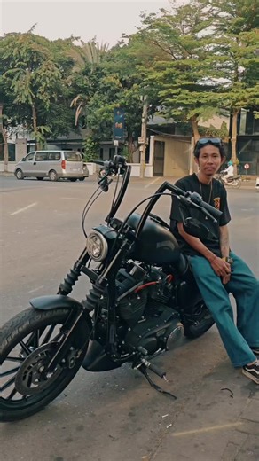 Today we're talking about handlebar!🔥 #harleydavidson #chopper #bigbikeworkshop #phnompenhcity #bobberstyle #lovemotorcycle