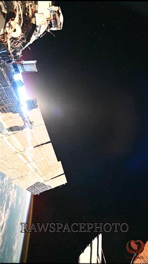 ISS Time Lapse: The Spacestation Solar Panels (January 2026) #nasa #2026 #timelapse