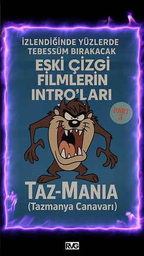 Taz-Mania (Tasmanian Devil) Intros Cartoon #nostalgia #nostalgia