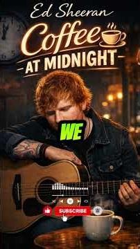Ed Sheeran - Coffee at Midnight 🎶🎸 (Lyrics) #edsheeran #shorts