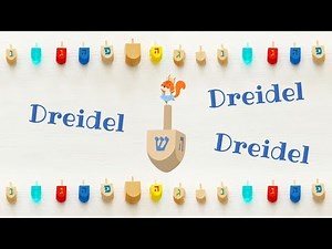 Dreidel Dreidel Dreidel Hanukkah Song + Rap 🕎 I Have A Little Dreidel Holiday Songs Music for Kids!