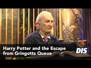 Harry Potter and the Escape from Gringotts Queue and Dragon
