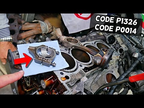 HYUNDAI KIA P1326 P0014 CHECK ENGINE LIGHT ON