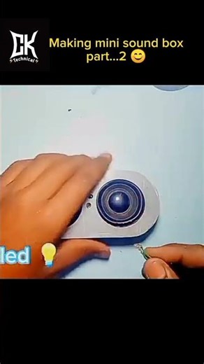 Mini Sound Box: Speaker Installation (Part 2) 🔉✨ #minisoundsystem #inventiontech #shortsfeed