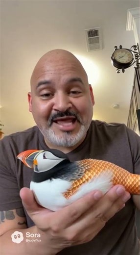 Meet the Puffish 🐧🐠 (Half Puffin, Half Goldfish!)