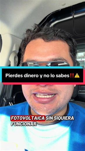 Tener placas no es suficiente. Si no se revisan, pueden estar produciendo menos de lo que crees ⚡👀 #electricista #fotovoltaica #facturas #hogar #ahorro