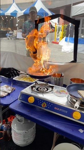 Greek Flaming Cheese 🇬🇷🇬🇷🇬🇷